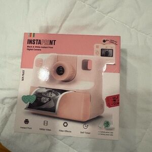 Pink Instant Print Digital Camera